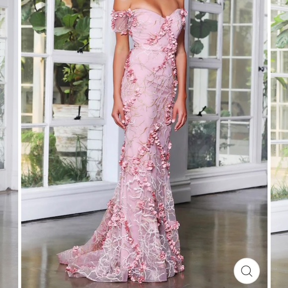 NEW J’Adore JX4028 mystic gown dusty rose - Picture 2 of 7